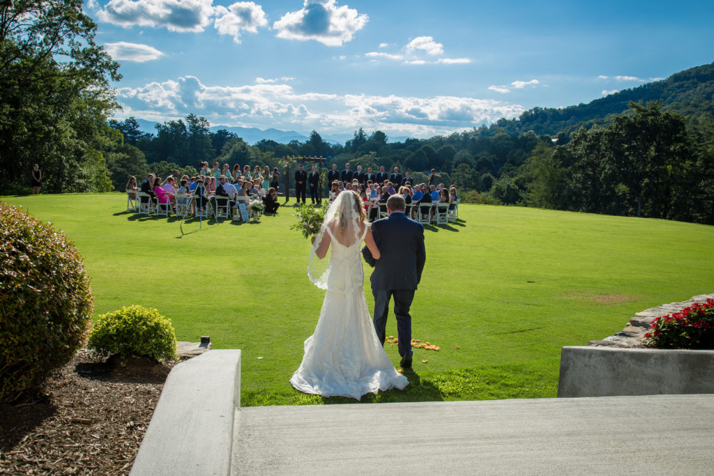 Nicole and Caleb's Asheville Wedding Ceremony with Remarkable Receptions as the Asheville Wedding DJ